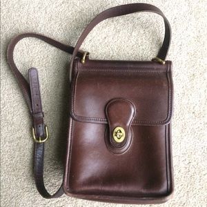Coach Leather Murphy Willis Crossbody Purse